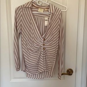 MAEVE Stripe blouse